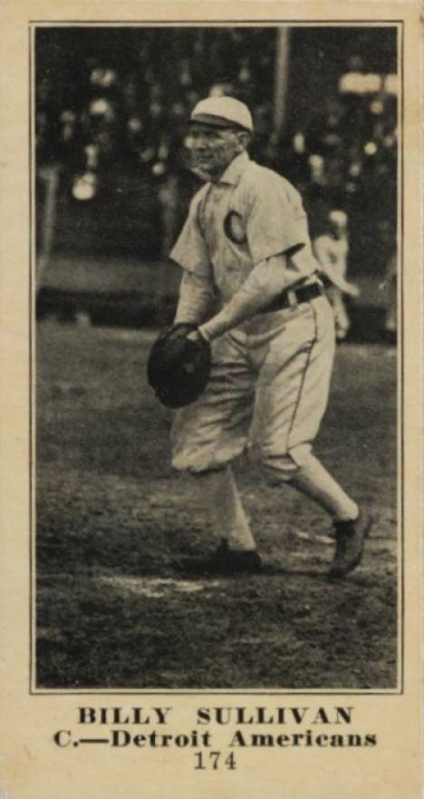 1916 Famous & Barr Co. Billy Sullivan #174 Baseball Card