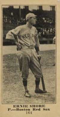 1916 Famous & Barr Co. Ernie Shore #164 Baseball Card