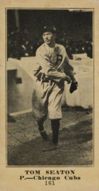 1916 Famous & Barr Tom Seaton #161 Baseball Card