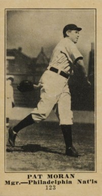 1916 Famous & Barr Co. Pat Moran #123 Baseball Card