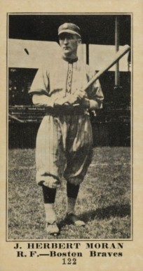 1916 Famous & Barr Co. J. Herbert Moran #122 Baseball Card