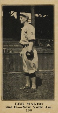 1916 Famous & Barr Co. Lee Magee #106 Baseball Card
