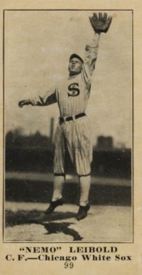 1916 Famous & Barr Nemo Leibold #99 Baseball Card