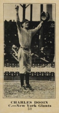 1916 Famous & Barr Co. Charles Dooin #50 Baseball Card