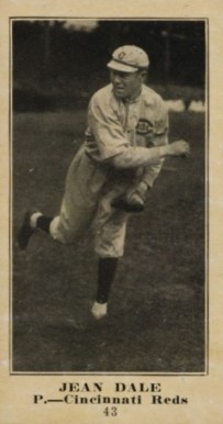 1916 Famous & Barr Co. Jean Dale #43 Baseball Card