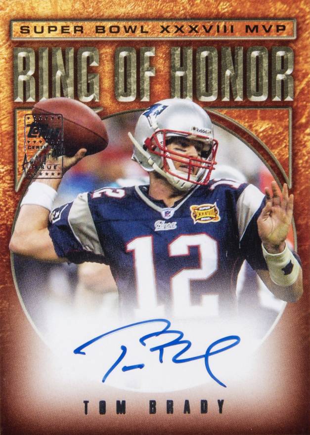 2004 Topps Ring of Honor Tom Brady #TBR2 Football Card
