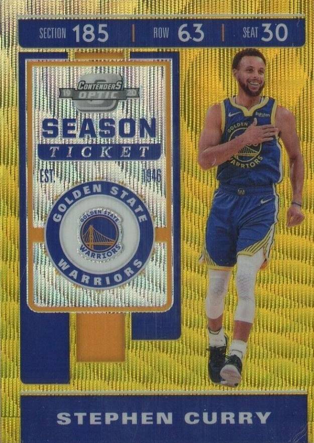 2019 Panini Contenders Optic Stephen Curry #32 Basketball Card