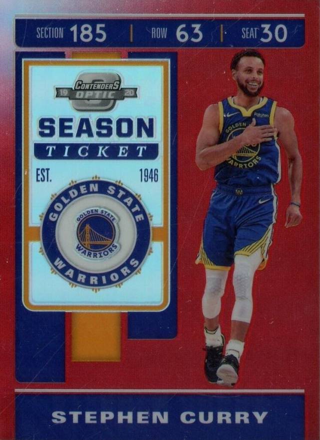 2019 Panini Contenders Optic Stephen Curry #32 Basketball Card