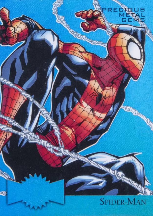 2015 Fleer Retro Marvel Marvel Metal Blaster Spider-Man #34 Non-Sports Card