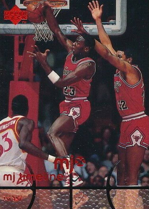 1998 Upper Deck MJx Michael Jordan #4 Basketball Card