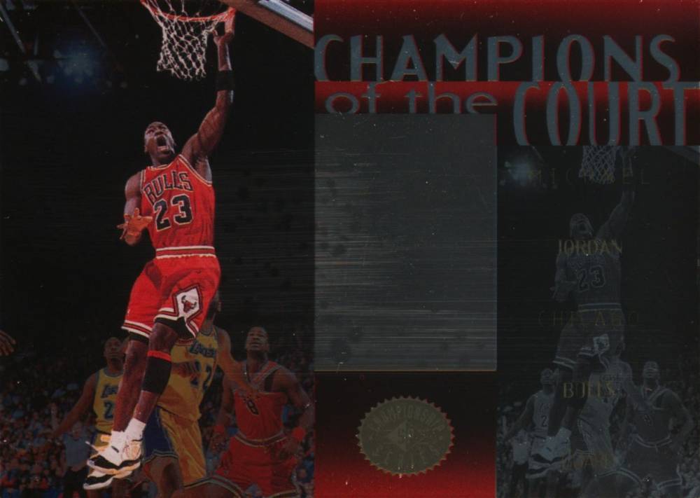 1995 SP Championship Champ of the Court Michael Jordan #C30 Basketball Card