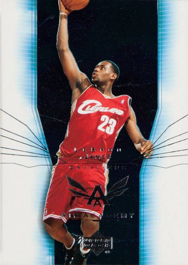2003 Upper Deck Air Academy LeBron James #AA3 Basketball Card