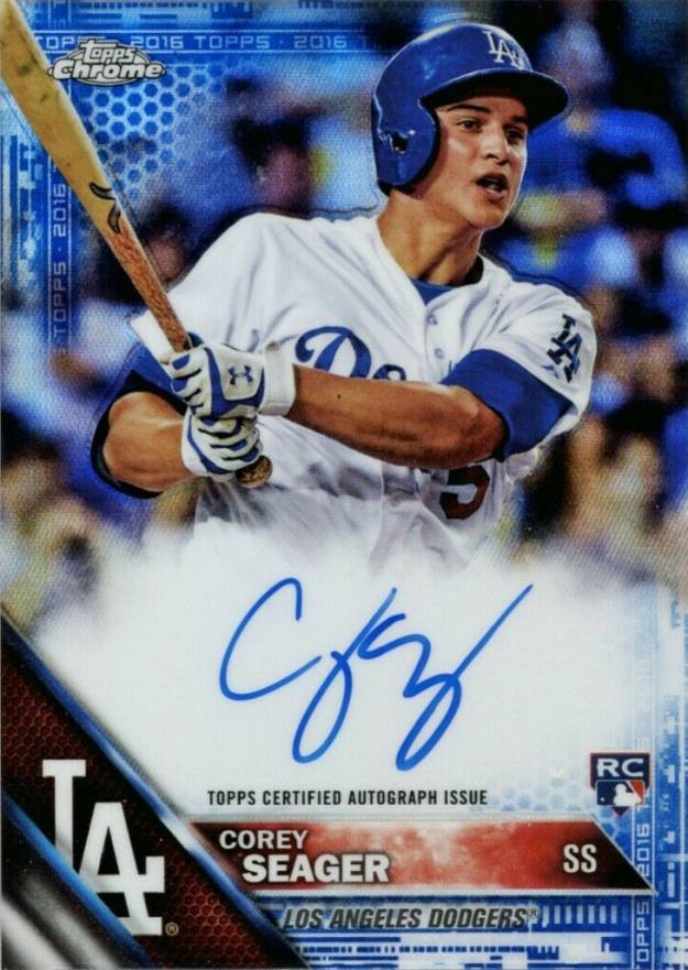 Corey Seager 2022 Major League Baseball All-Star Game Autographed
