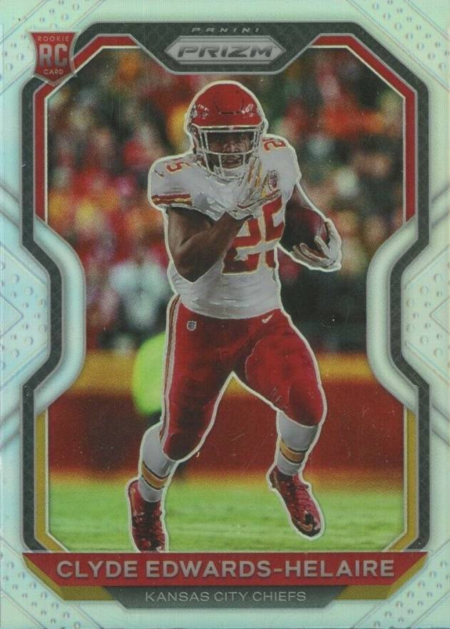 2020 Panini Prizm Clyde Edwards-Helaire #328 Football Card