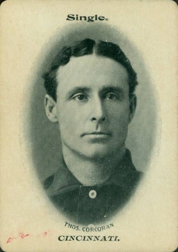 1906 Fan Craze N.L. Thos. Corcoran #11 Baseball Card