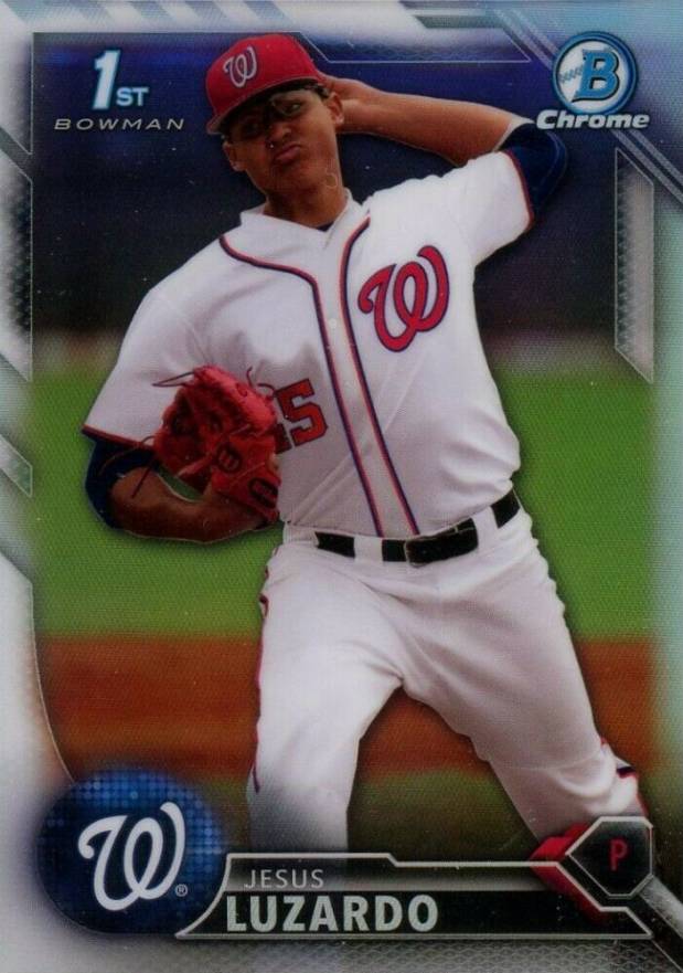 2016 Bowman Draft  Jesus Luzardo #BDC59 Baseball Card