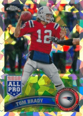 2011 Topps Chrome Tom Brady #20 Football Card