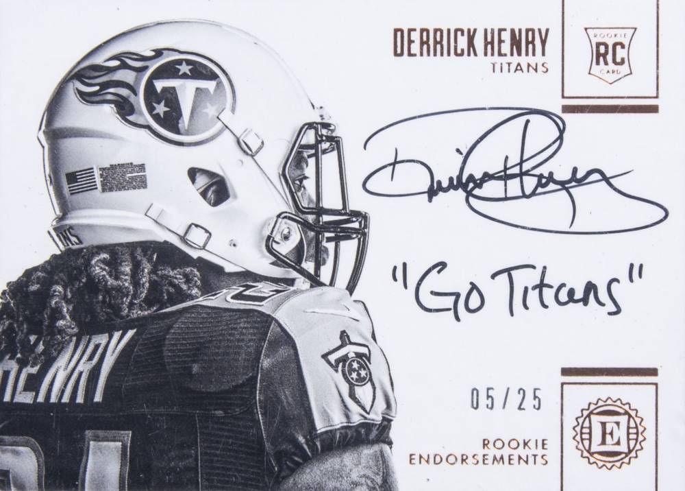 2016 Panini Encased  Derrick Henry #113 Football Card