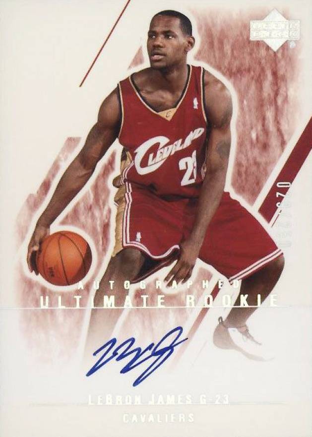 2003 Ultimate Collection  LeBron James #127 Basketball Card