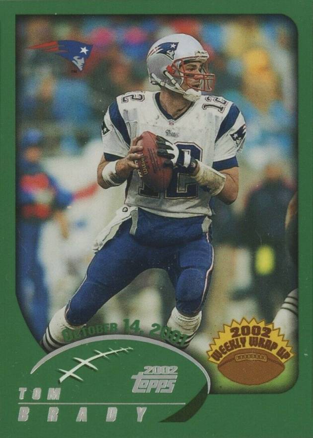 2002 Topps Tom Brady #295 Football Card