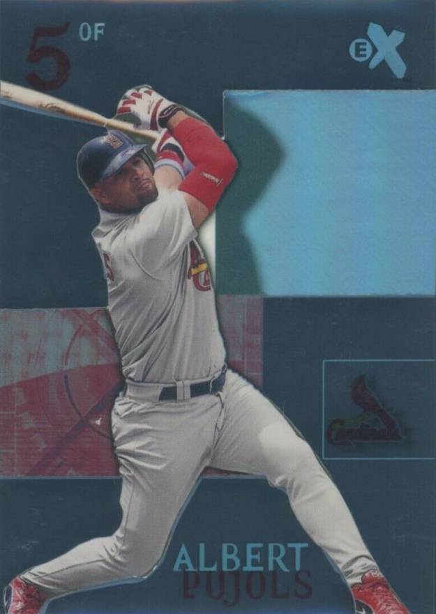 2003 Fleer E-X Albert Pujols #81 Baseball Card