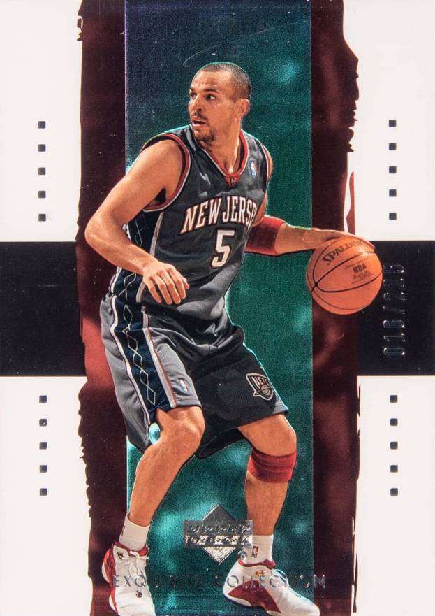 2003 Upper Deck Exquisite Collection Jason Kidd #23 Basketball Card