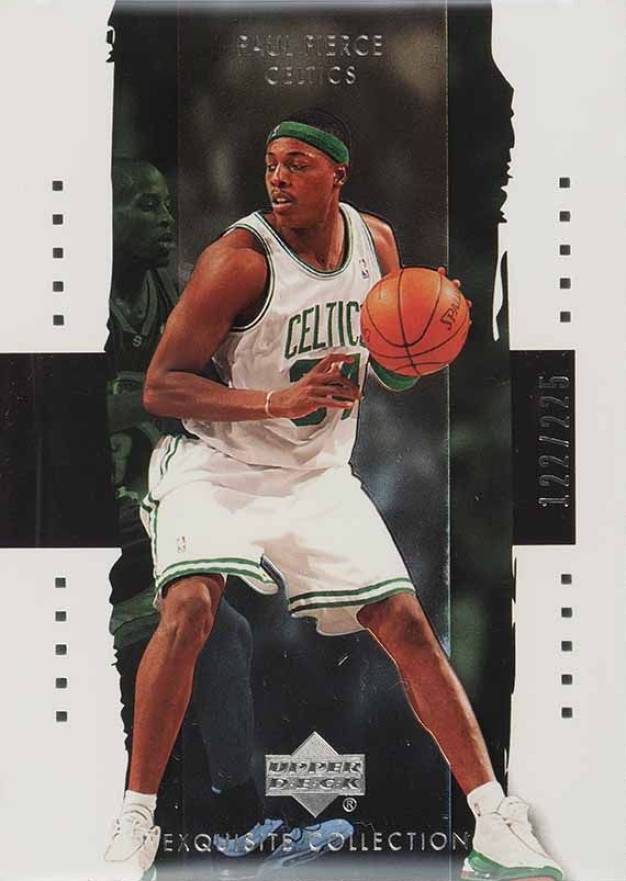 2003 Upper Deck Exquisite Collection Paul Pierce #2 Basketball Card