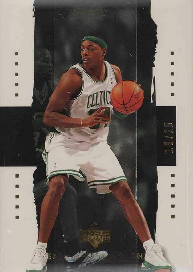 2003 Upper Deck Exquisite Collection Paul Pierce #2 Basketball Card