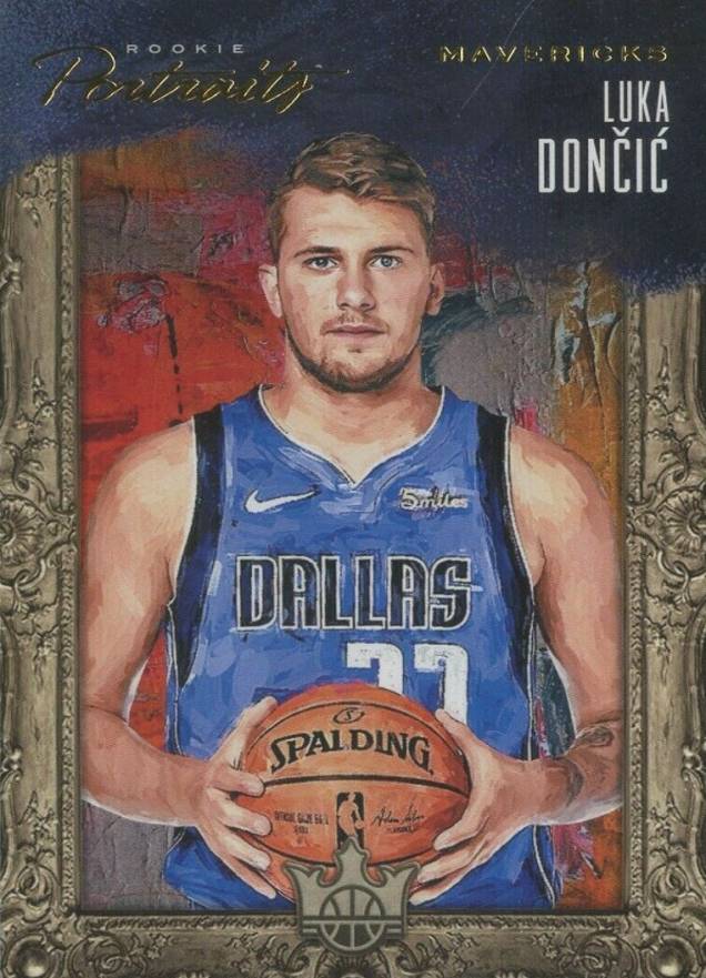 2018 Panini Court Kings Portraits Luka Doncic #1 Basketball Card