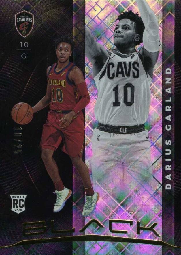 2019 Panini Black Darius Garland #74 Basketball Card