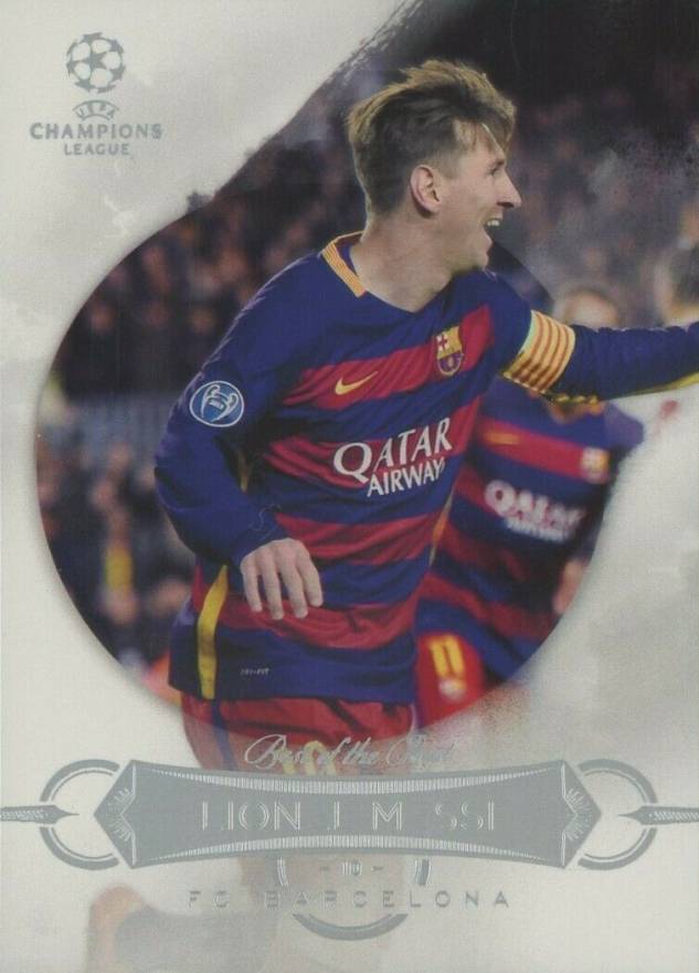 2016 Topps UEFA Champions League Best Of The Best  Lionel Messi #LM Soccer Card