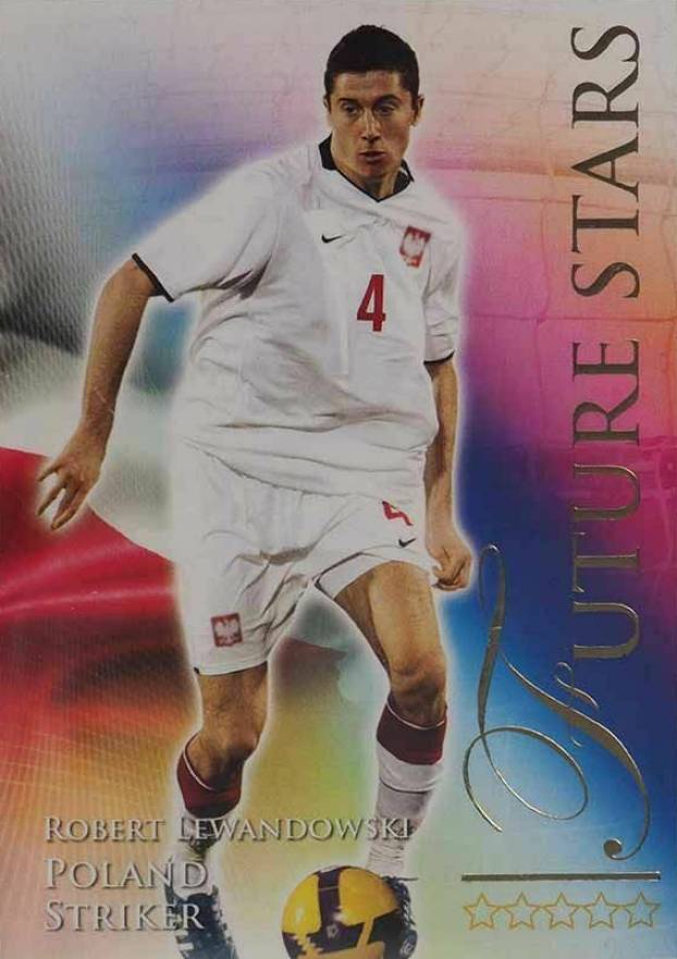 2010 Futera World Football Online Robert Lewandowski #725 Soccer Card