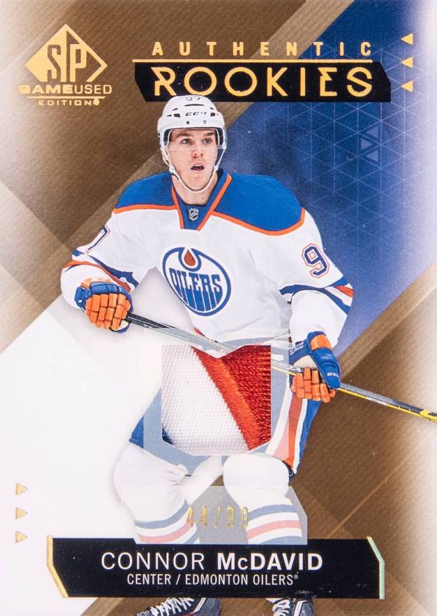 2015 SP Game Used Connor McDavid #197 Hockey Card