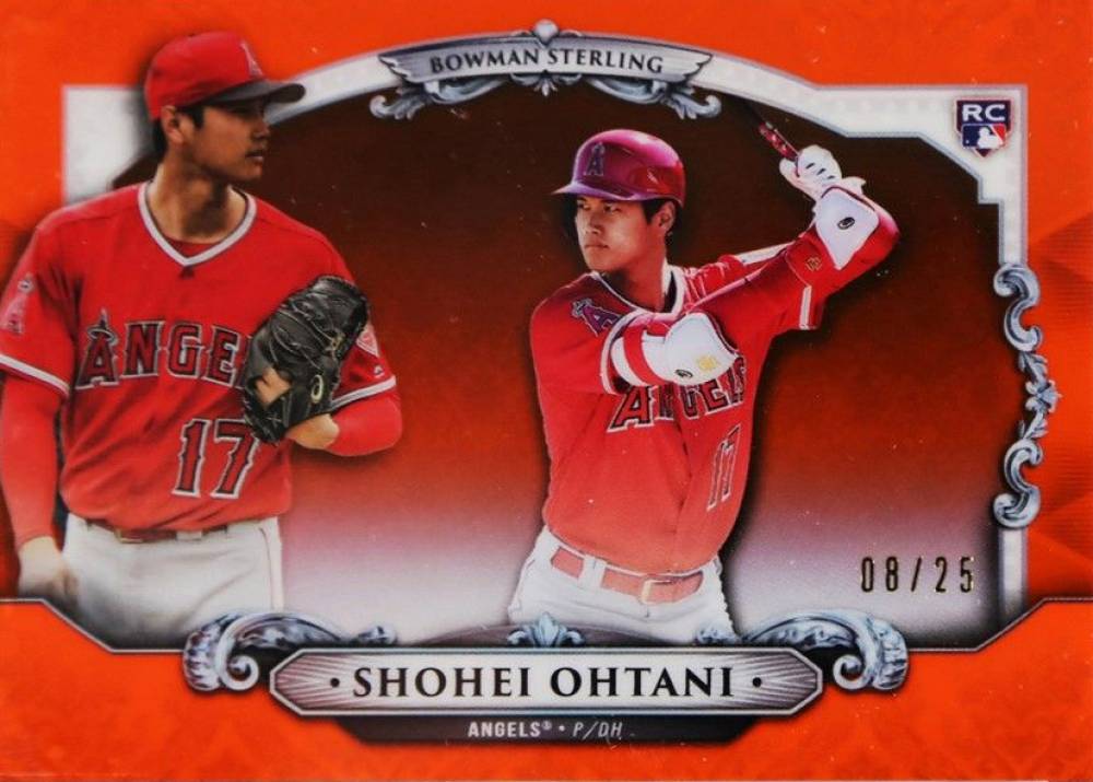 2018 Bowman Chrome Bowman Sterling Continuity Shohei Ohtani #BS-SO Baseball Card