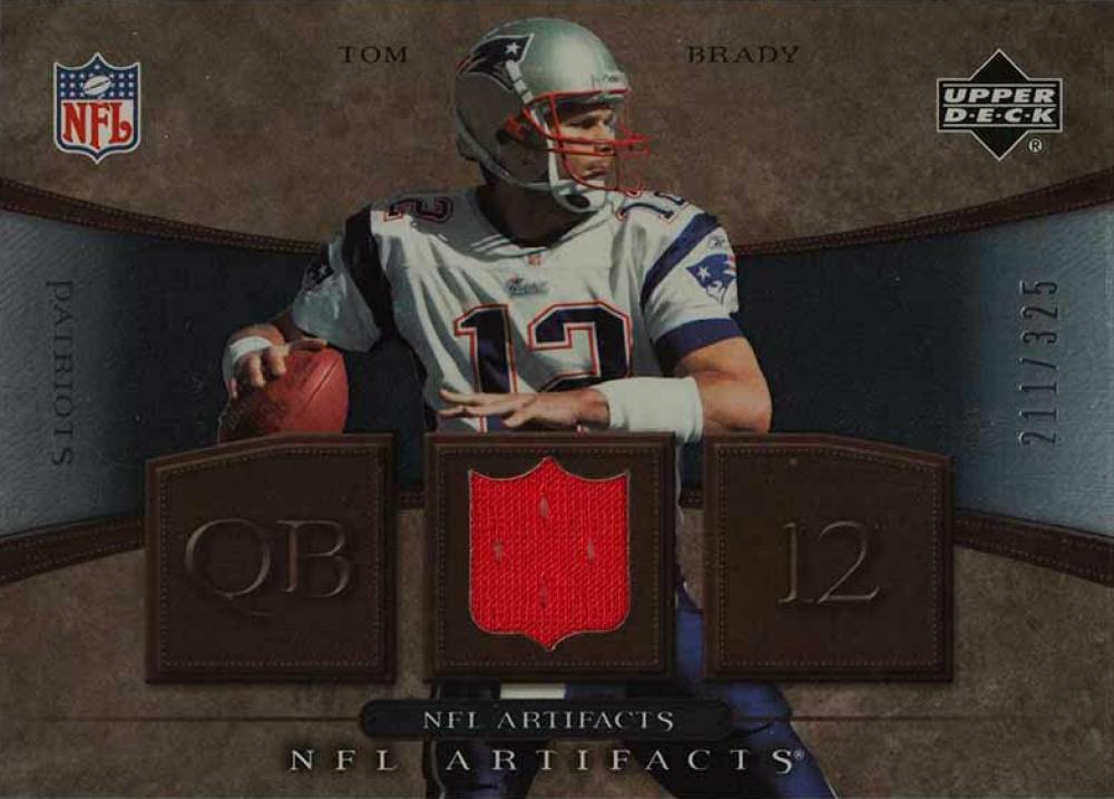 2007 Upper Deck Artifacts NFL Artifacts Tom Brady #NFLBR Football Card
