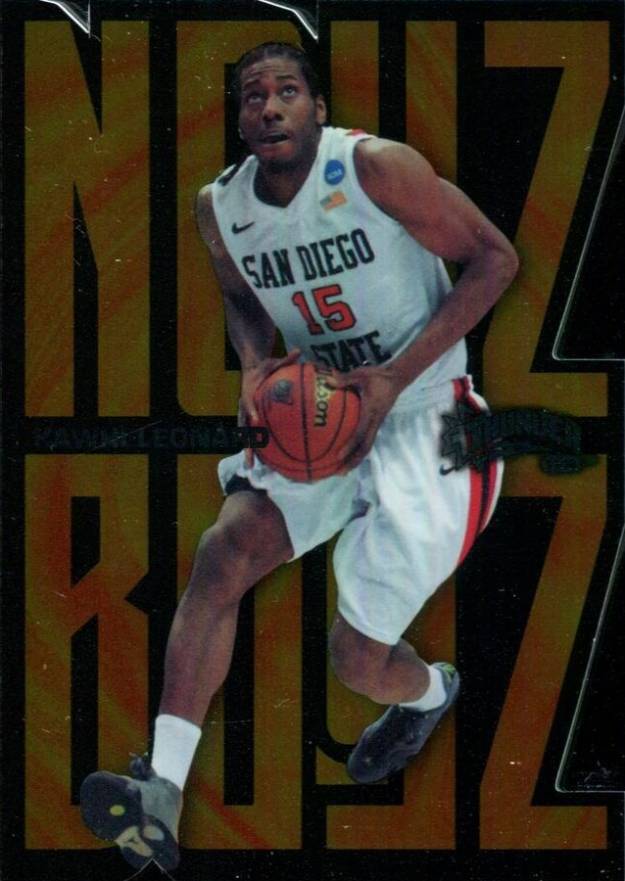 2011 Fleer Retro Noys Boyz Kawhi Leonard #17 Basketball Card