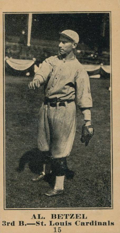 1916 Gimbels Al Betzel #15 Baseball Card