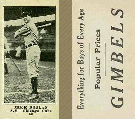 1916 Gimbels Mike Doolan #50 Baseball Card