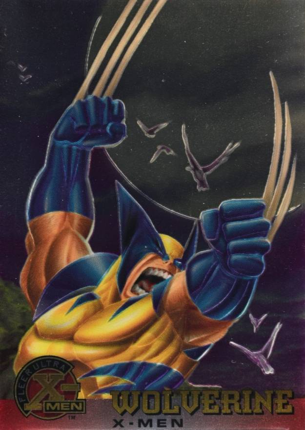 1995 Ultra X-Men All Chromium Wolverine #13 Non-Sports Card