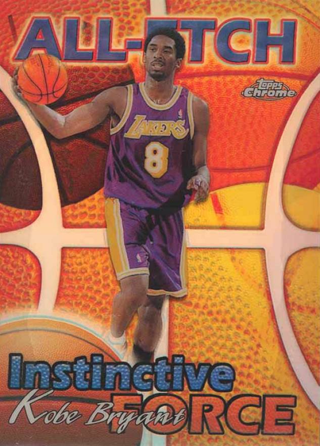 1999 Topps Chrome All-Etch Kobe Bryant #AE15 Basketball Card