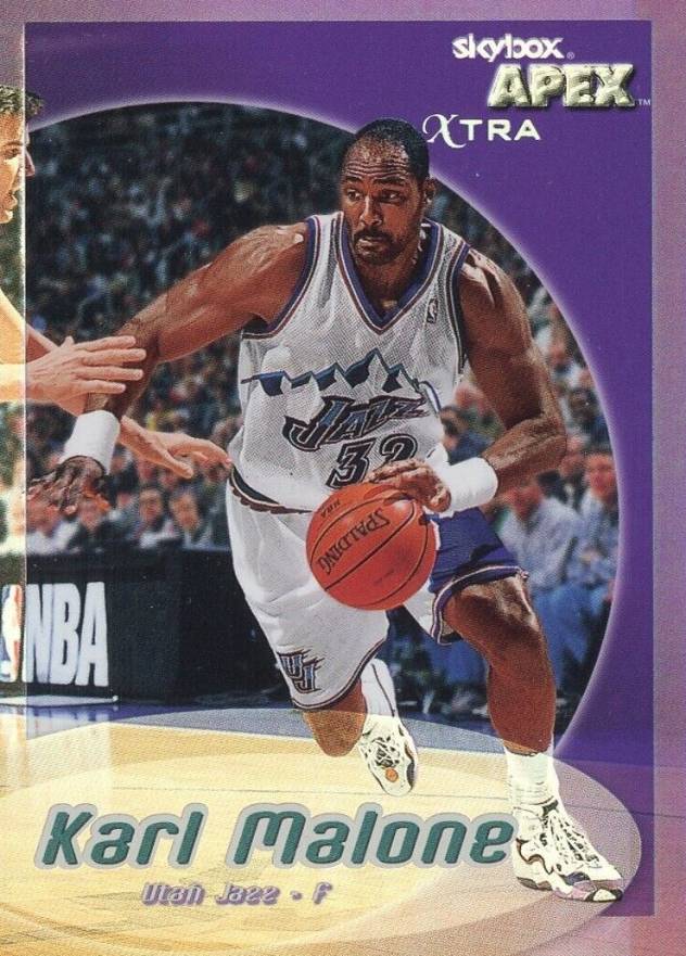 1999 Skybox Apex Karl Malone #20 Basketball Card