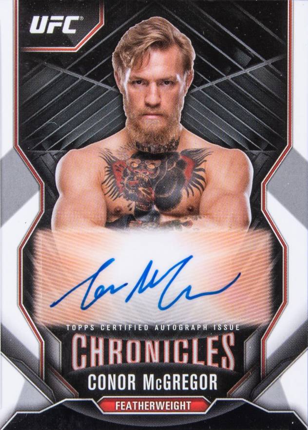 2015 Topps UFC Chronicles Autographs Conor McGregor #CMC Other Sports Card