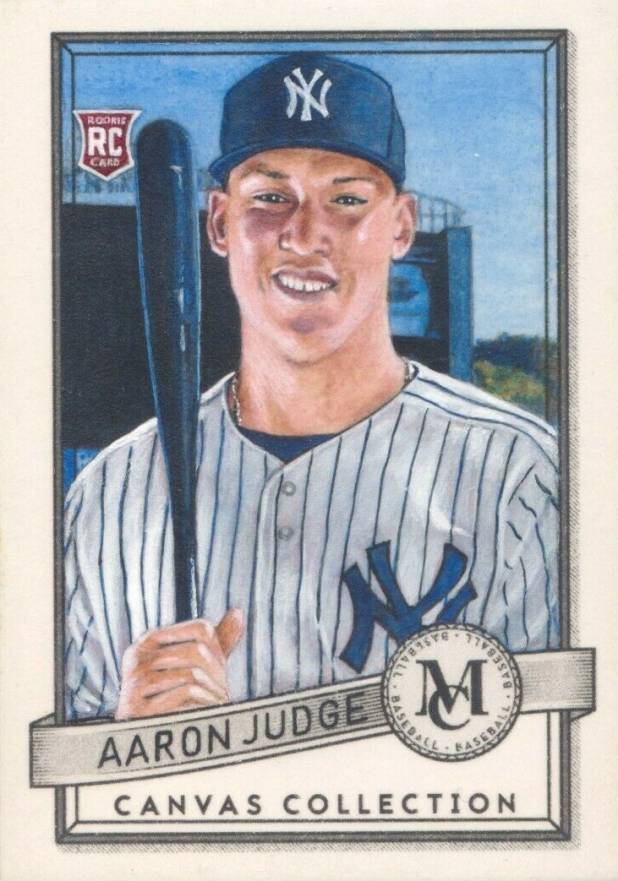 2016 Topps Museum Collection Canvas Collection Originals Aaron Judge # Baseball Card
