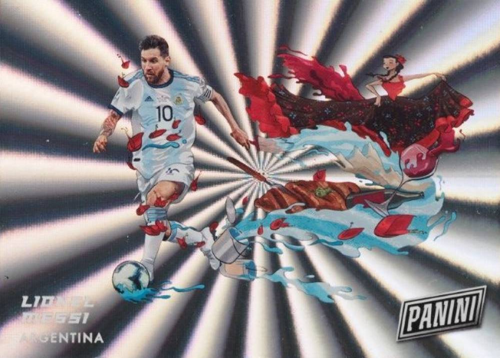 2020 Panini On The Horizon Lionel Messi #OH48 Soccer Card