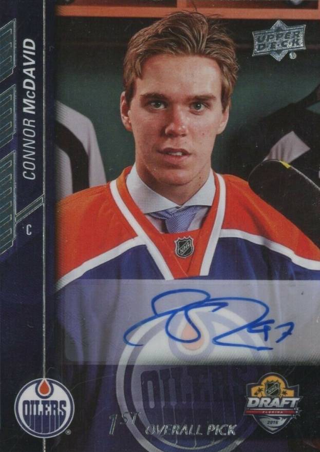 2015 Upper Deck NHL Draft Connor McDavid #SP-1A Hockey Card