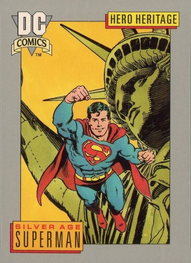 1992 DC Cosmic Cards Superman #17 Non-Sports Card