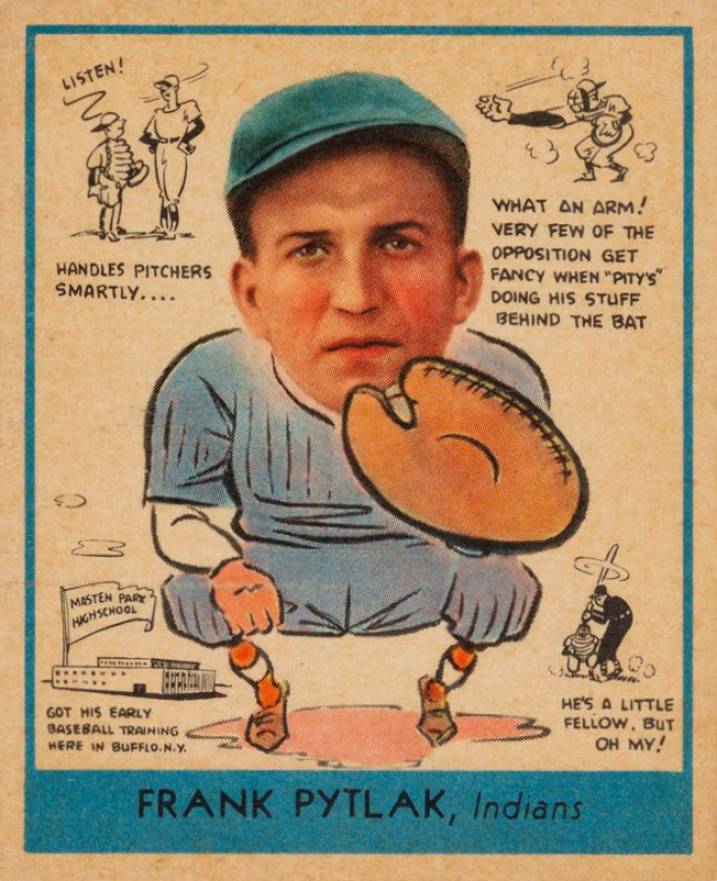 1938 Goudey Heads-Up Frank Pytlak #269 Baseball Card