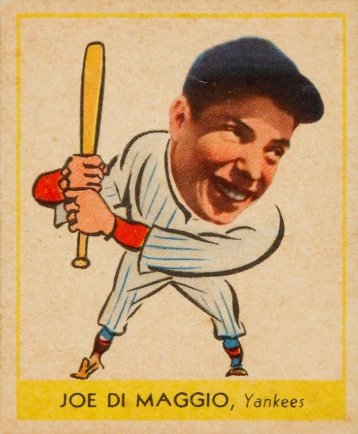 1938 Goudey  JOE DI MAGGIO, Yankees #250 Baseball Card