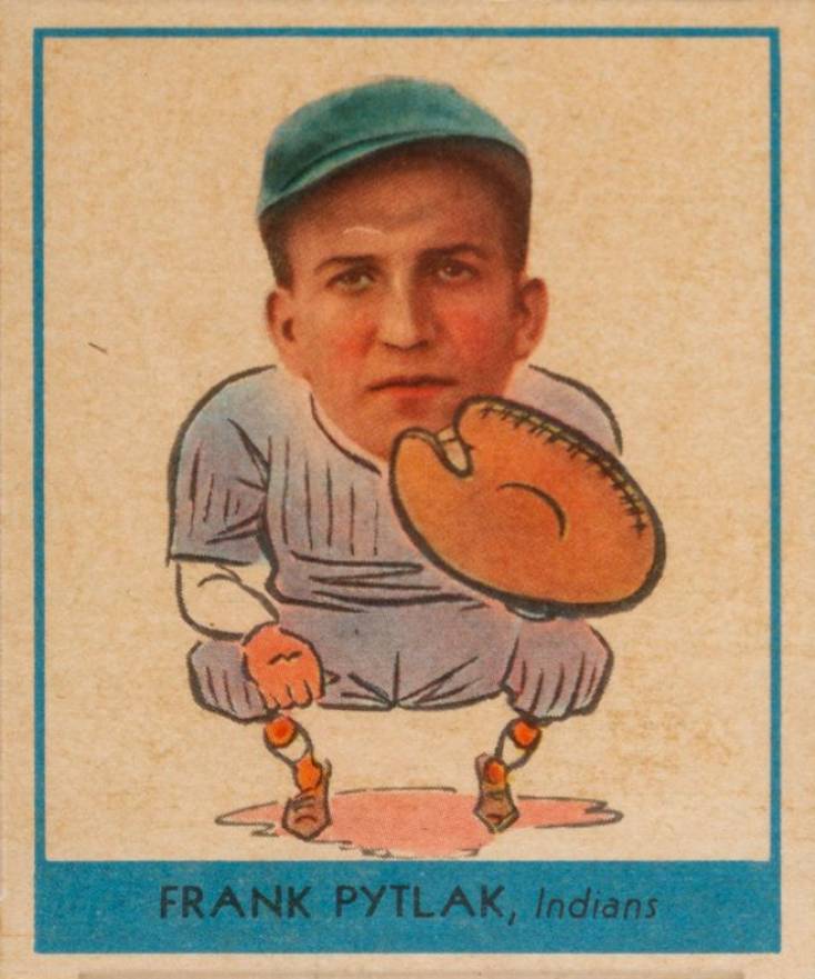 1938 Goudey Heads-Up Frank Pytlak #245 Baseball Card