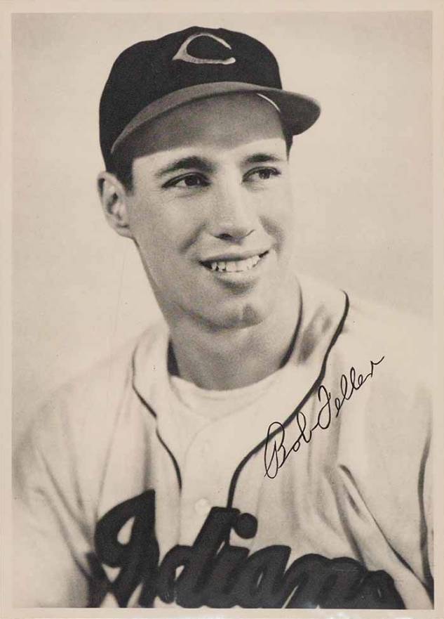 1948 Cleveland Indians Picture Pack Bob Feller # Baseball Card